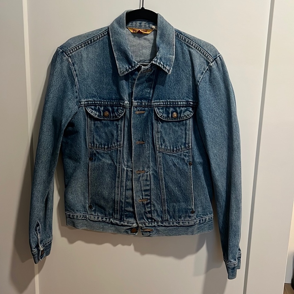Vintage Light Wash Denim Jacket